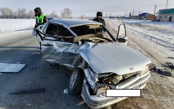 Лобовое столкновение в Бузулукском районе: пенсионерка сломала обе ноги