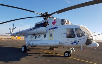 Вертолет оренбургской санавиации налетал в этом году более 500 часов