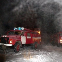 В Оренбурге огонь повредил продуктовый магазин