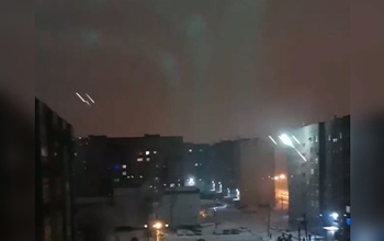 В Новотроицке в одной из многоэтажек фейерверк запускали прямо из окна