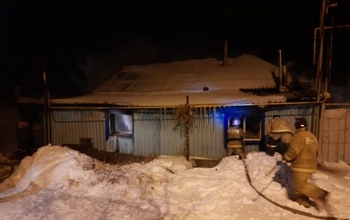 Пострадавших на пожаре в Кваркено санавиация доставит в ожоговый центр Оренбурга