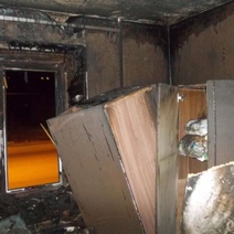 В Новотроицке мужчины пострадали на пожаре из-за курения