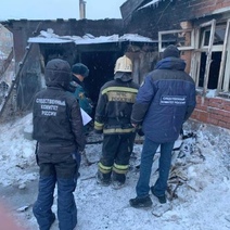 На пожаре в Оренбурге погибли два человека