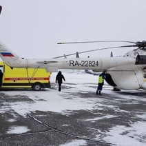 Вертолет санавиации доставил двух пациентов в Оренбург