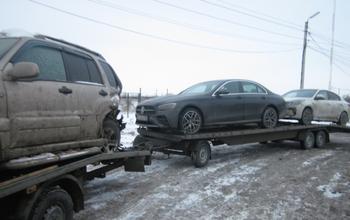 16 дорогих угнанных иномарок пытались вывезти из Оренбуржья