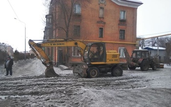 В Новотроицке снова устраняют крупную коммунальную аварию