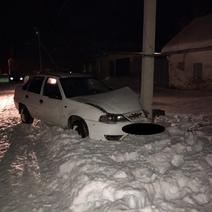 В Новоорске пьяный угонщик попал в ДТП, скрываясь от полиции