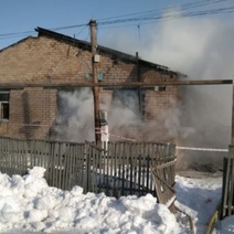 В Оренбуржье в собственном доме сгорели мужчина и женщина (18+)