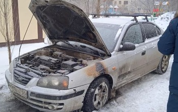 В Оренбурге неизвестные подожгли машину блогера-общественника