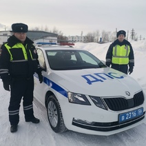 В Оренбуржье на трассе в сильный мороз в машине с пятью людьми закончилось топливо