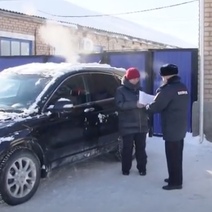 В Оренбуржье задержан житель Казахстана с поддельными правами на угнанном автомобиле