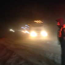 17 автомобилей оказались в пробке из-за большегруза на дороге Гай - Новочеркасское