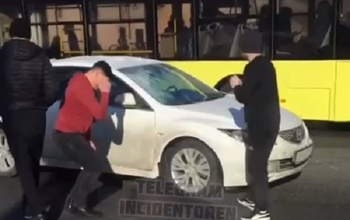 В Оренбурге на улице Монтажников на пешеходном переходе сбили женщину (18+)