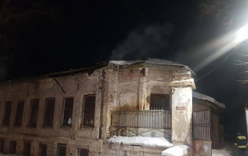 В Оренбурге от пожара пострадала 