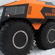 Автопарк «Оренбургремдорстроя» украсит крутой вездеход «Шерп» за 7,5 млн. рублей