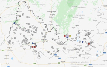 В Оренбуржье заработала интерактивная карта паводковой обстановки 
