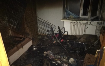  На ночном пожаре в Оренбурге спасли 7 человек 