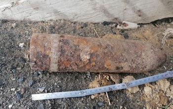 В Акбулакском районе местный житель нашел снаряд