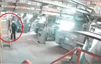 Момент взрыва на Сорочинском заводе попал на видео (18+)