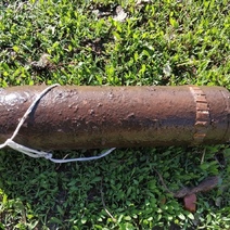 В Оренбуржье местная жительница, сажая картофель, нашла в огороде артиллерийский снаряд