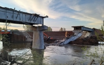 Нарушения правил безопасности при демонтаже моста в Оренбуржье вылилось в уголовное дело