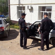 В Бугуруслане ловили пьяную автоледи, скрывшуюся с места ДТП