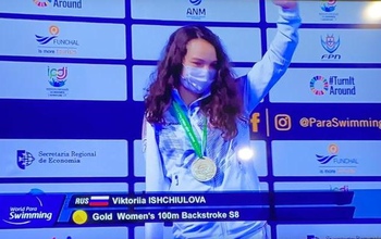 Орчанка Виктория Ищиулова завоевала золото Чемпионата Европы по плаванию среди лиц с ПОДА