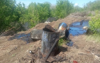 На бывшем заводе РТИ в Оренбурге произошло очередное экологическое ЧП