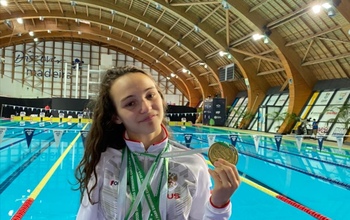 Семь медалей завоевала орчанка Виктория Ищиулова на чемпионате Европы в Португалии 