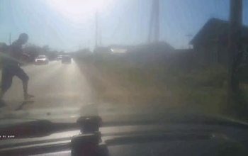 В Бугуруслане автоледи сбила пьяного пешехода