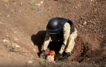 В Оренбурге уничтожили авиабомбу времен ВОВ, найденную во дворе частного дома