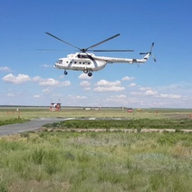 Минздрав Оренбуржья: за 2021 год вертолет санавиации совершил уже 50 вылетов