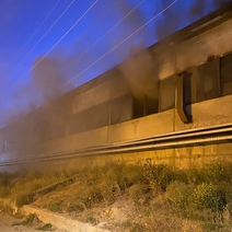 В Новотроицке на заводе произошел серьезный пожар