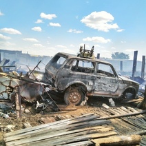 Пять сараев, гараж, авто: в Кваркенском районе бушевал крупный пожар