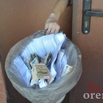 За мусор оренбуржцы должны платить, даже если его не выносят