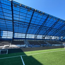 На стадионе ФК 