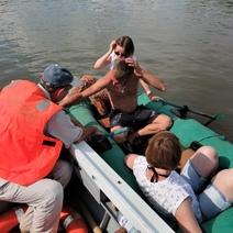 В Оренбурге рейд МЧС на реке Урал закончился штрафами