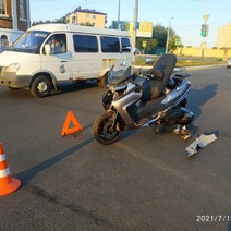 В Оренбурге на проспекте Победы в 