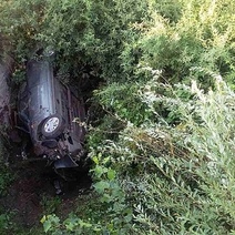 В Сорочинске мужчина на автомобиле съехал с моста в реку