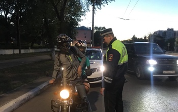 В Оренбурге за полгода полицейские поймали 570 мотоциклистов-нарушителей