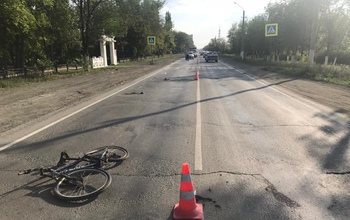 В Гае водитель Daewoo Matiz сбил на пешеходном переходе велосипедиста