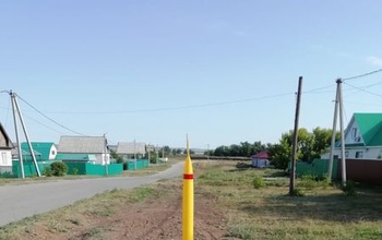 В Пономарёвке всё-таки начали переносить газопровод, проходящий под личными участками
