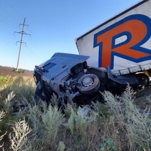 В Бузулукском районе произошло второе за два дня жесткое ДТП с большегрузом