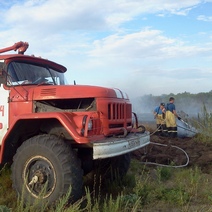 В Оренбуржье зафиксирован очередной крупный степной пожар