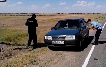 Орчанин так хотел домой, что угнал в Кваркенском районе автомобиль