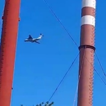 Над Оренбургом летают самолеты Ил-76