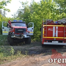В Саракташском районе сгорели хозпостройки на площади в 660 квадратных метров