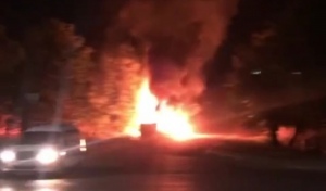 Мусорные баки в Оренбурге продолжают гореть 