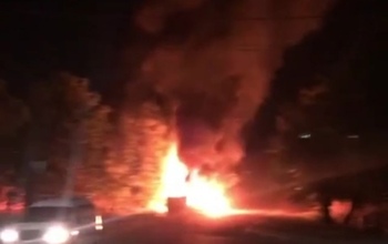Мусорные баки в Оренбурге продолжают гореть 