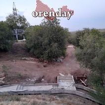 Ремонт Елизаветинского спуска к Уралу в Оренбурге, видимо, затянется